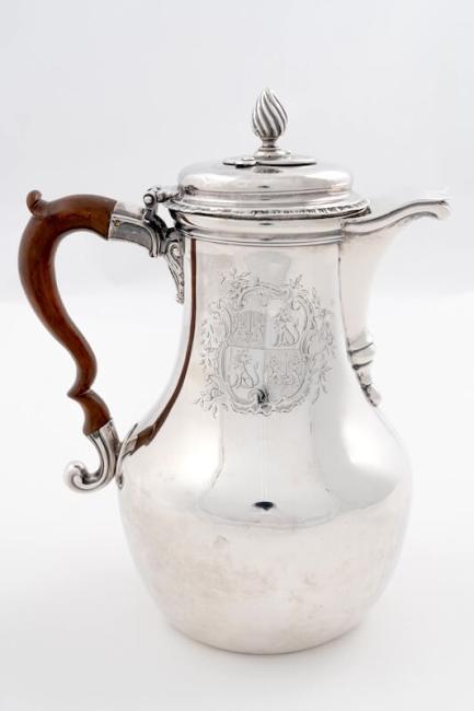 Silver Chocolate Pot