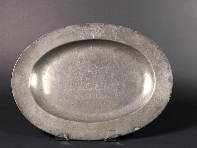 Pewter dishes