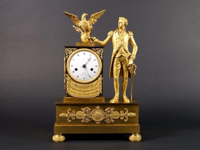 Washington Mantel Clock