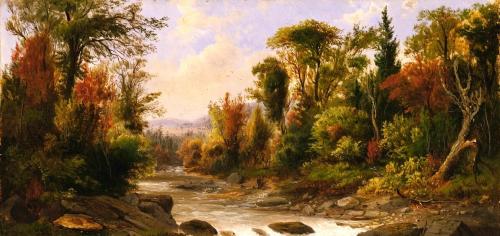 Landscape by Robert S. Duncan, 1863.