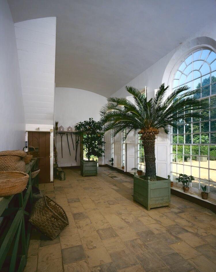 Reconstructed orangery at George Washington’s Mount Vernon.