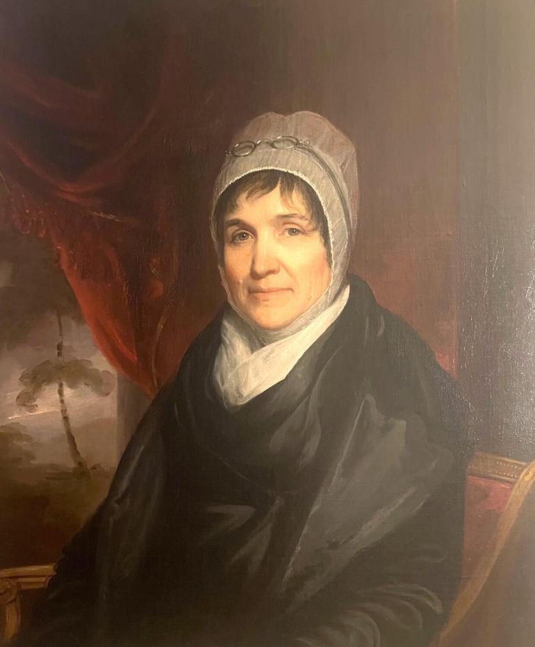 Prudence Carnan Gough, by John Wesley Jarvis, circa 1810.