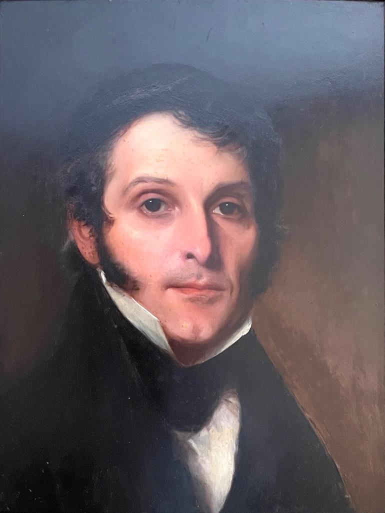 James Carroll, Jr. portrait by William James Hubbard, circa 1832.
