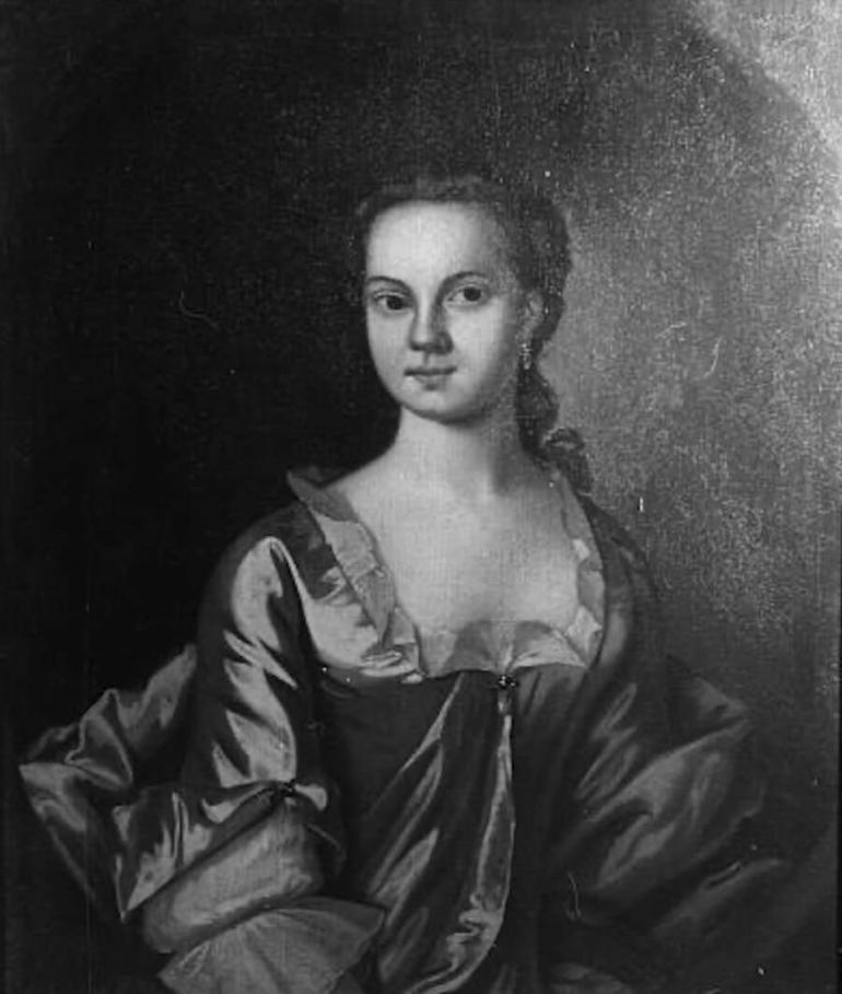 Anna Maria Tilghman, by John Hesselius.