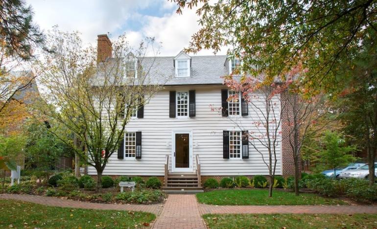 The Carroll House, pictured in 2015, serving as the Admissions Office.