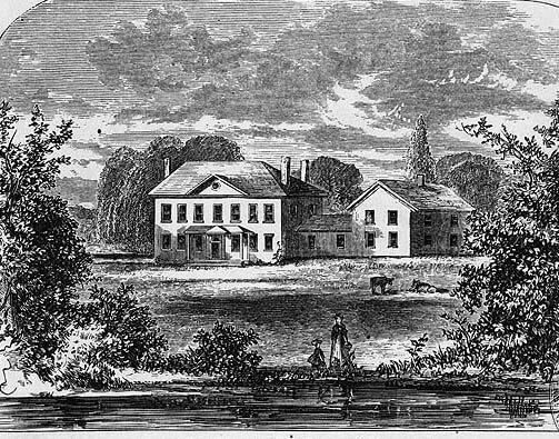 The Tilghman Family plantation known as The Hermitage on the Chester River om Maryland's Eastern shore.