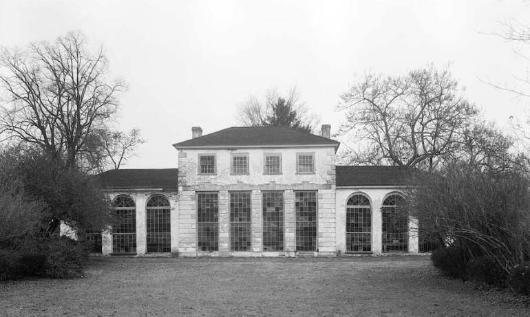 Wye House orangery, 1933.