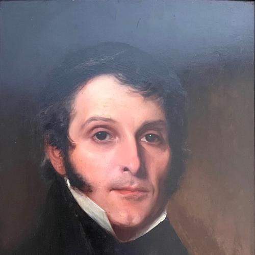 James Carroll, Jr. portrait by William James Hubbard, circa 1832.
