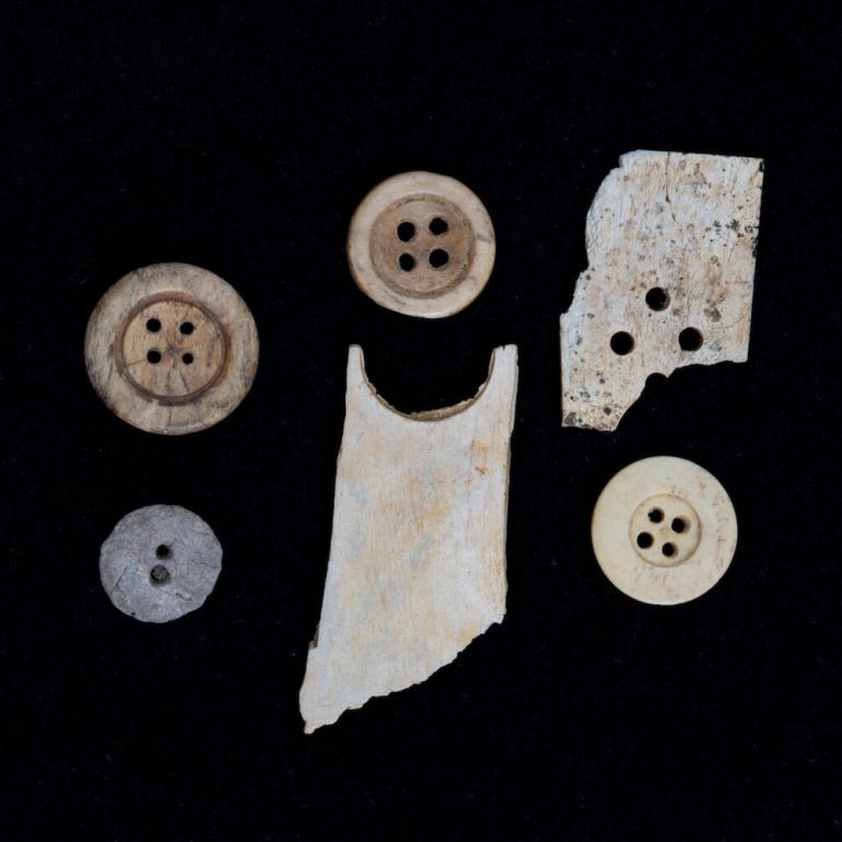 Archeological artifacts - buttons