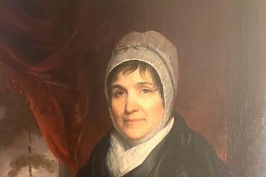Prudence Carnan Gough, by John Wesley Jarvis, circa 1810.